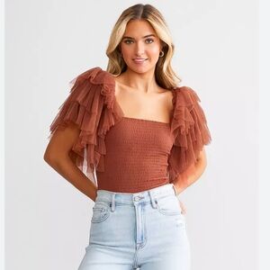 Free people kill the lights bodysuit NWT